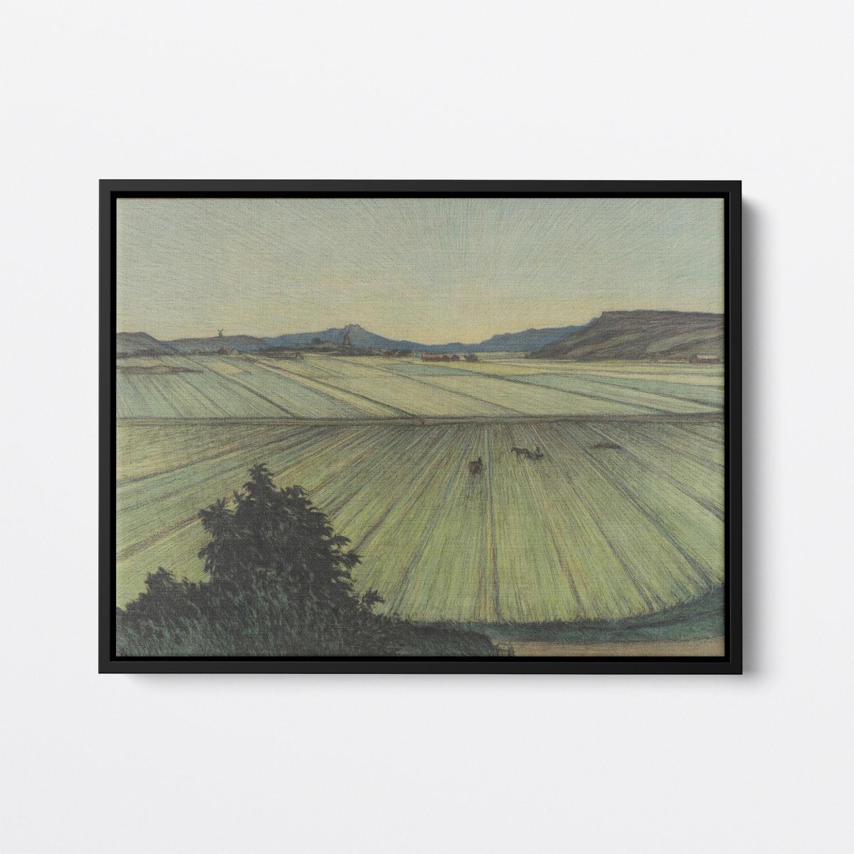 Landscape with Fields | Karl Nordström | Ave Legato Art Prints