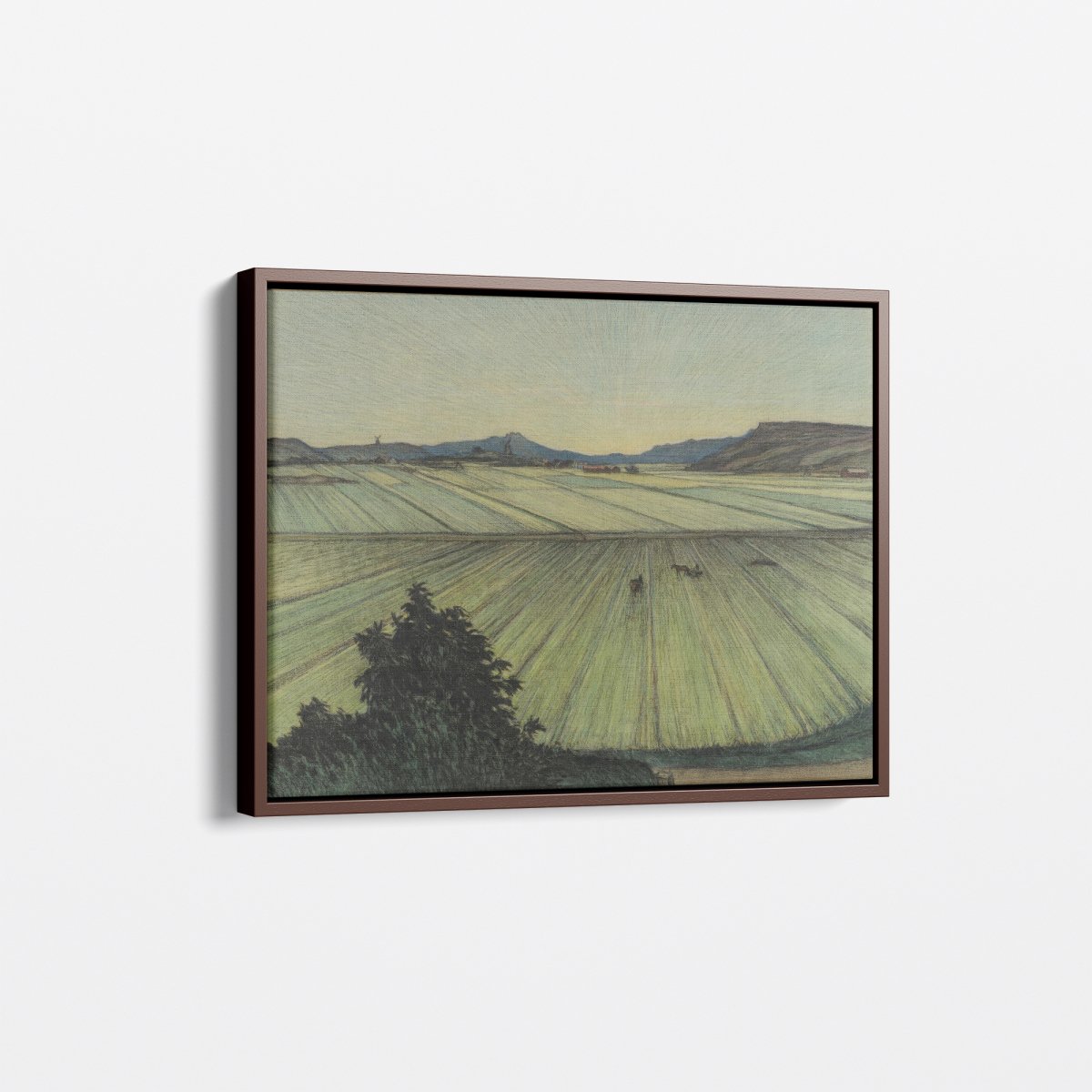 Landscape with Fields | Karl Nordström | Ave Legato Art Prints