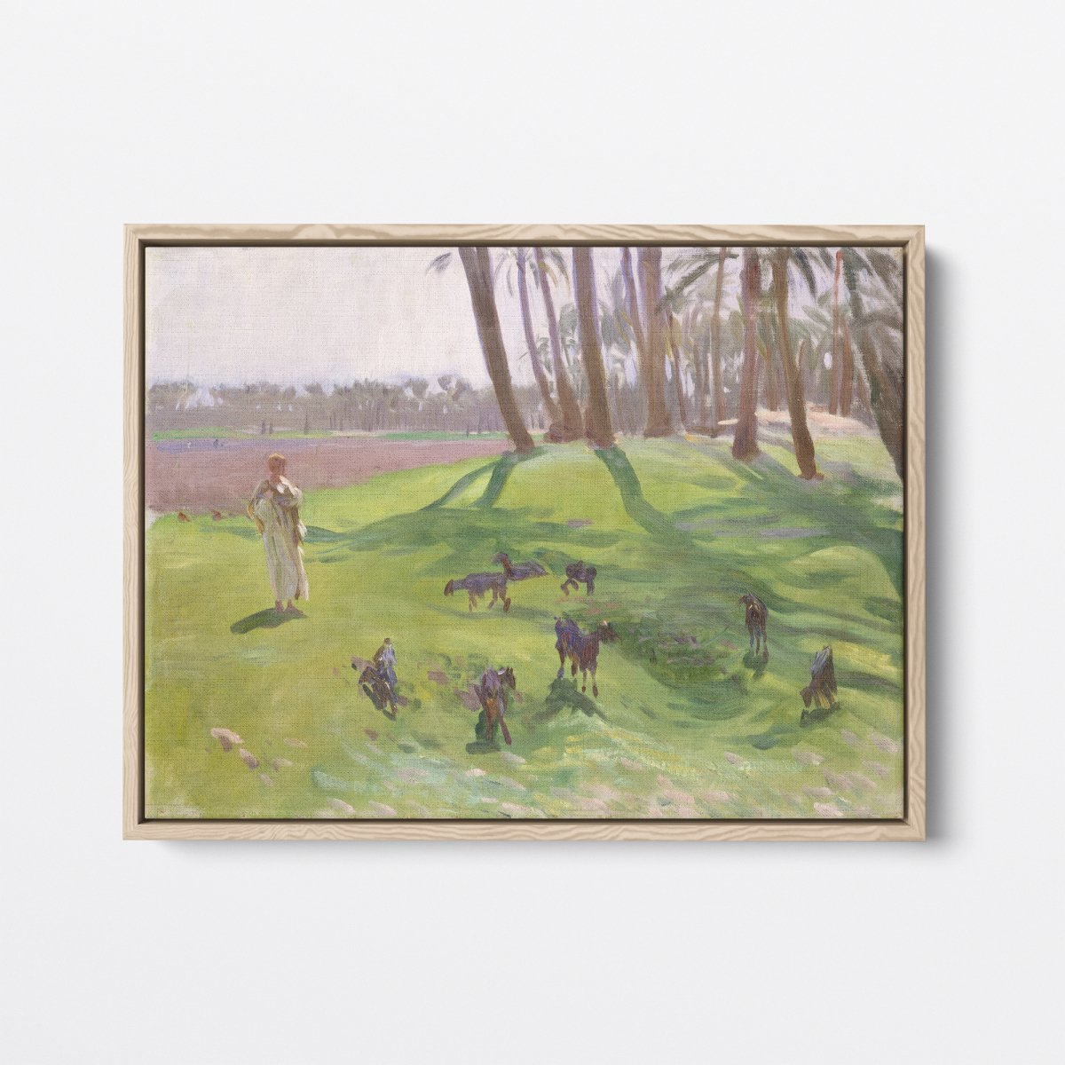 Landscape with Goatherd | John Sargent | Ave Legato Art Prints