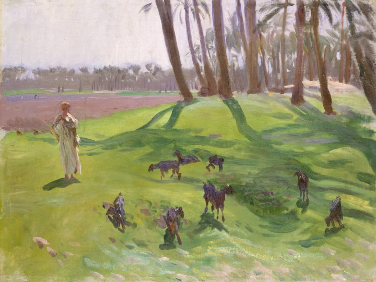 Landscape with Goatherd | John Sargent | Ave Legato Art Prints