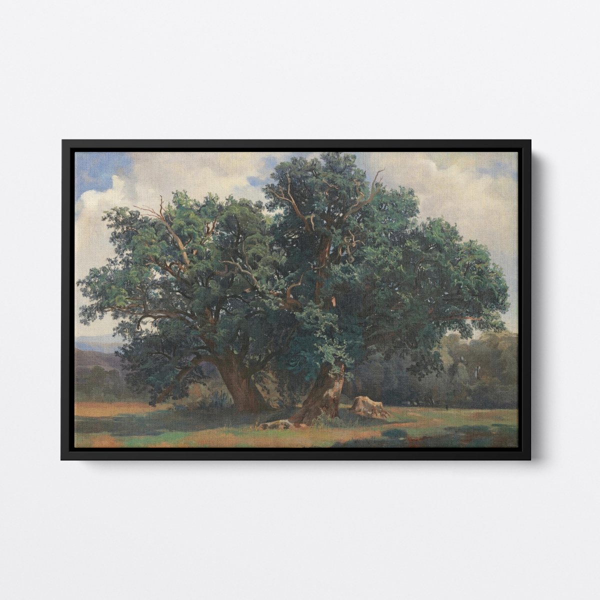 Landscape With Oak Trees | Alexandre Calame | Ave Legato Art Prints