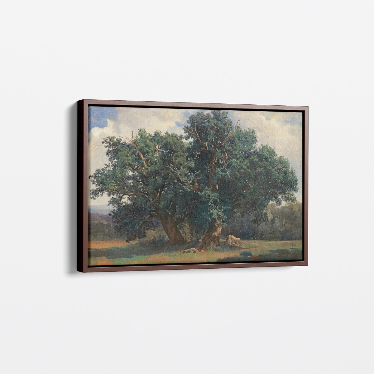 Landscape With Oak Trees | Alexandre Calame | Ave Legato Art Prints