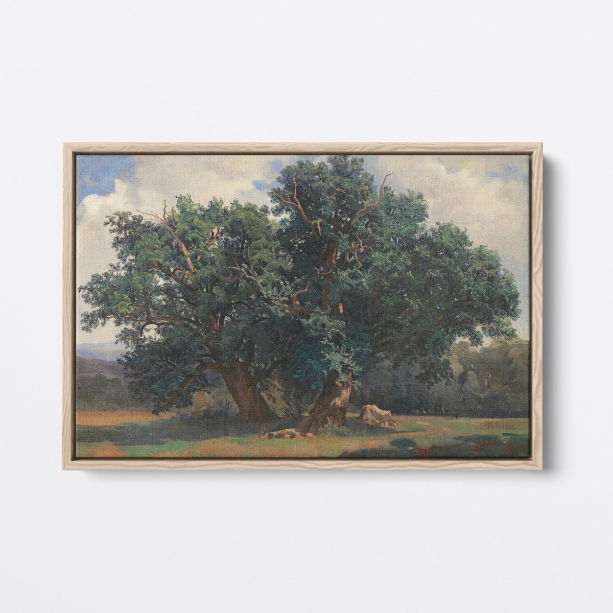 Landscape With Oak Trees | Alexandre Calame | Ave Legato Art Prints