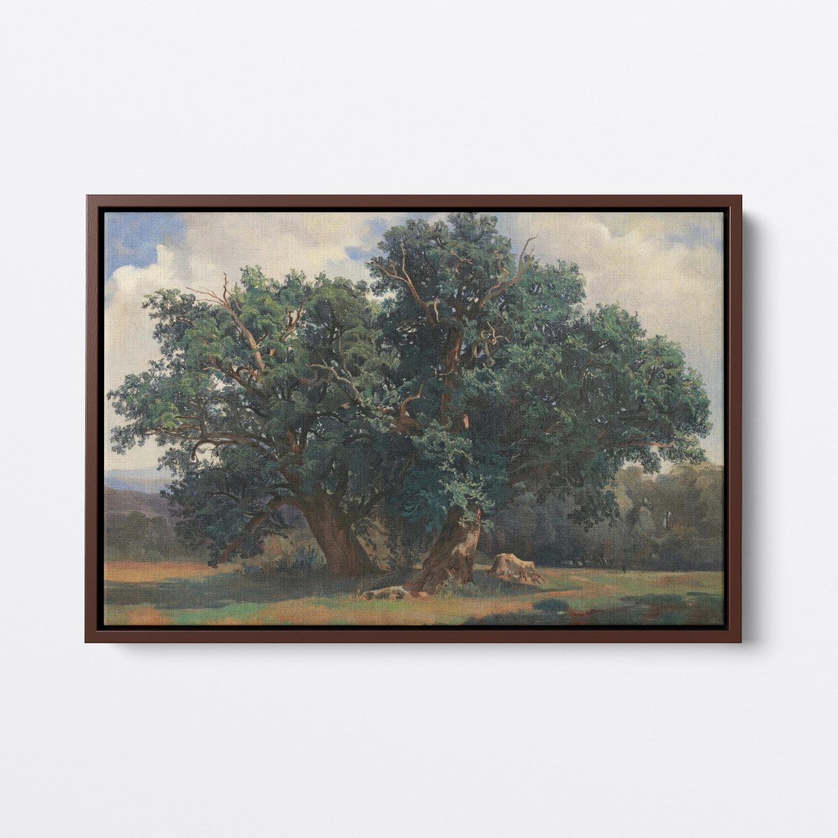 Landscape With Oak Trees | Alexandre Calame | Ave Legato Art Prints