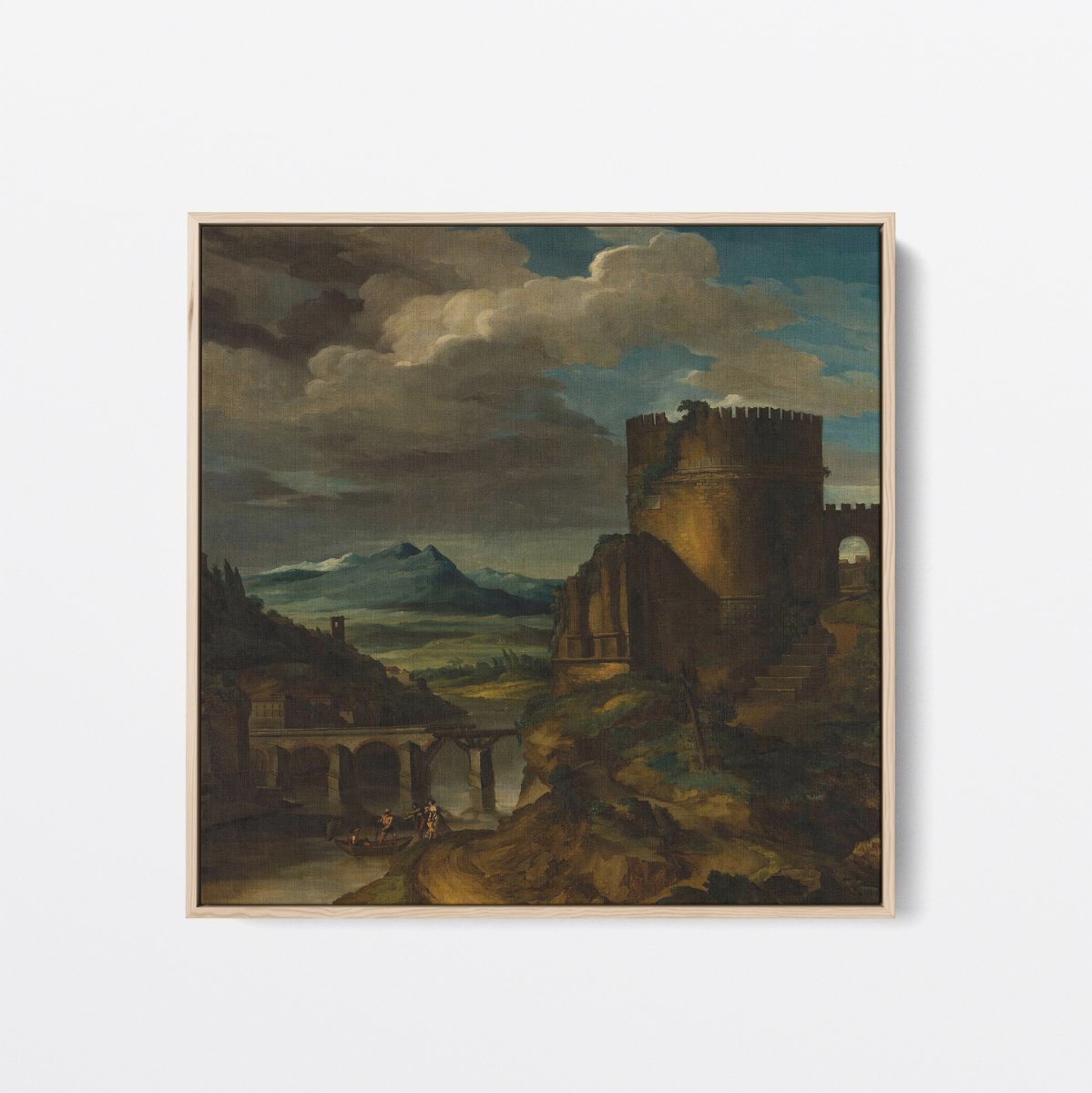 Landscape with Roman Tomb | Théodore Géricault | Ave Legato Art Prints