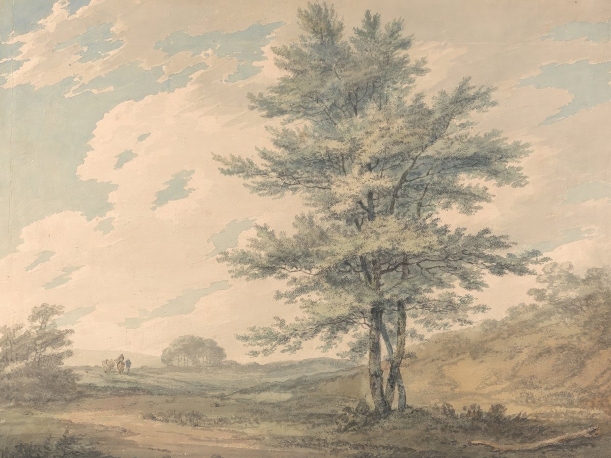 Landscape with Trees and Figures | J.M.W. Turner | Ave Legato Art Prints