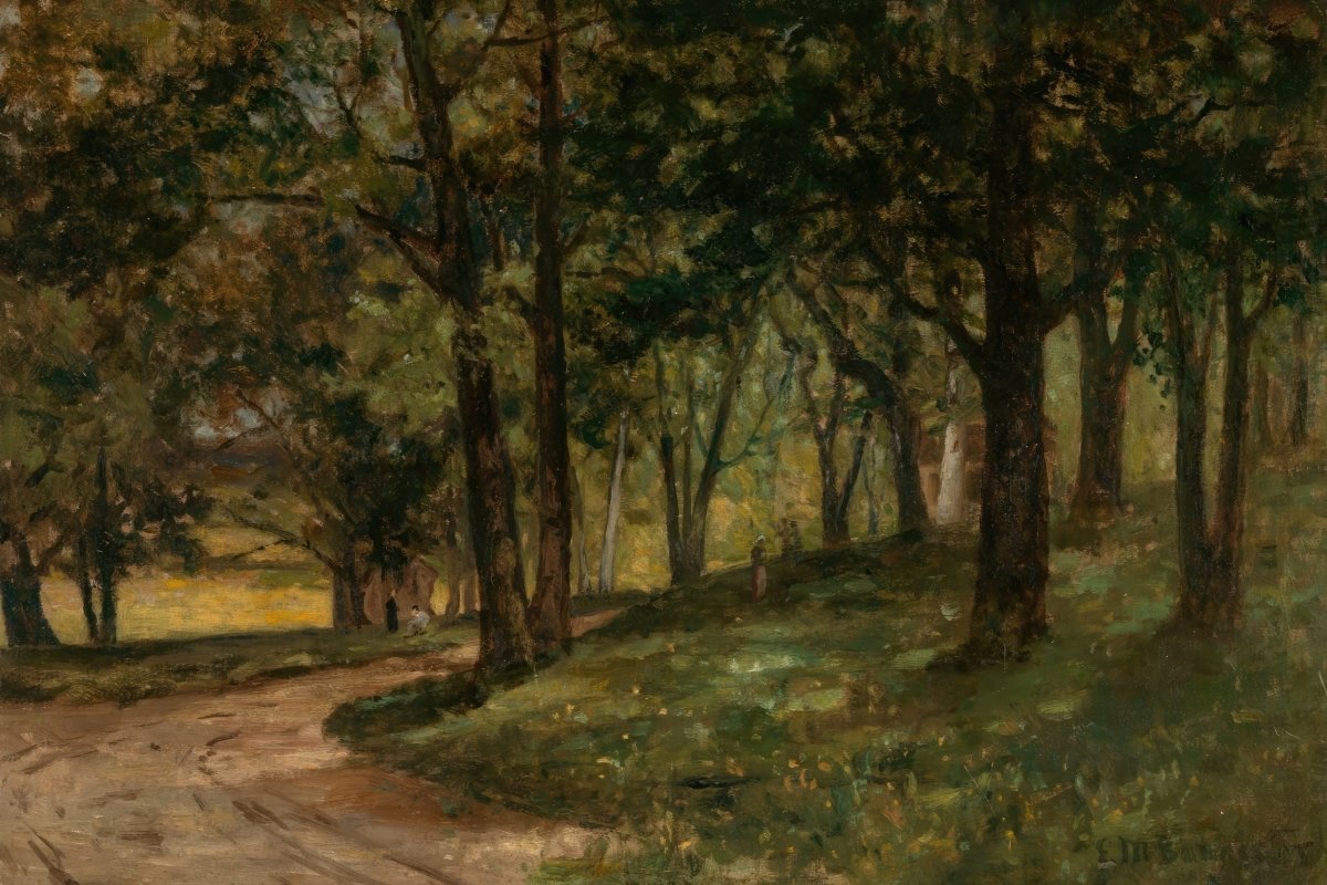 Landscape With Trees | Edward Bannister | Ave Legato Art Prints