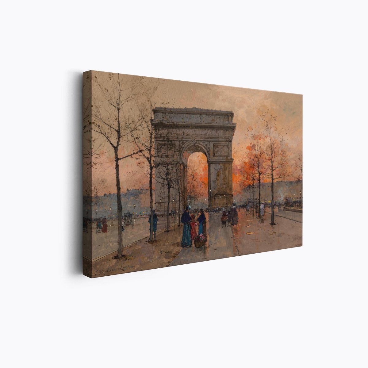 L'Arc de Triomphe, Place De L'Etoile | Eugene Galien - Laloue | Ave Legato Art Prints