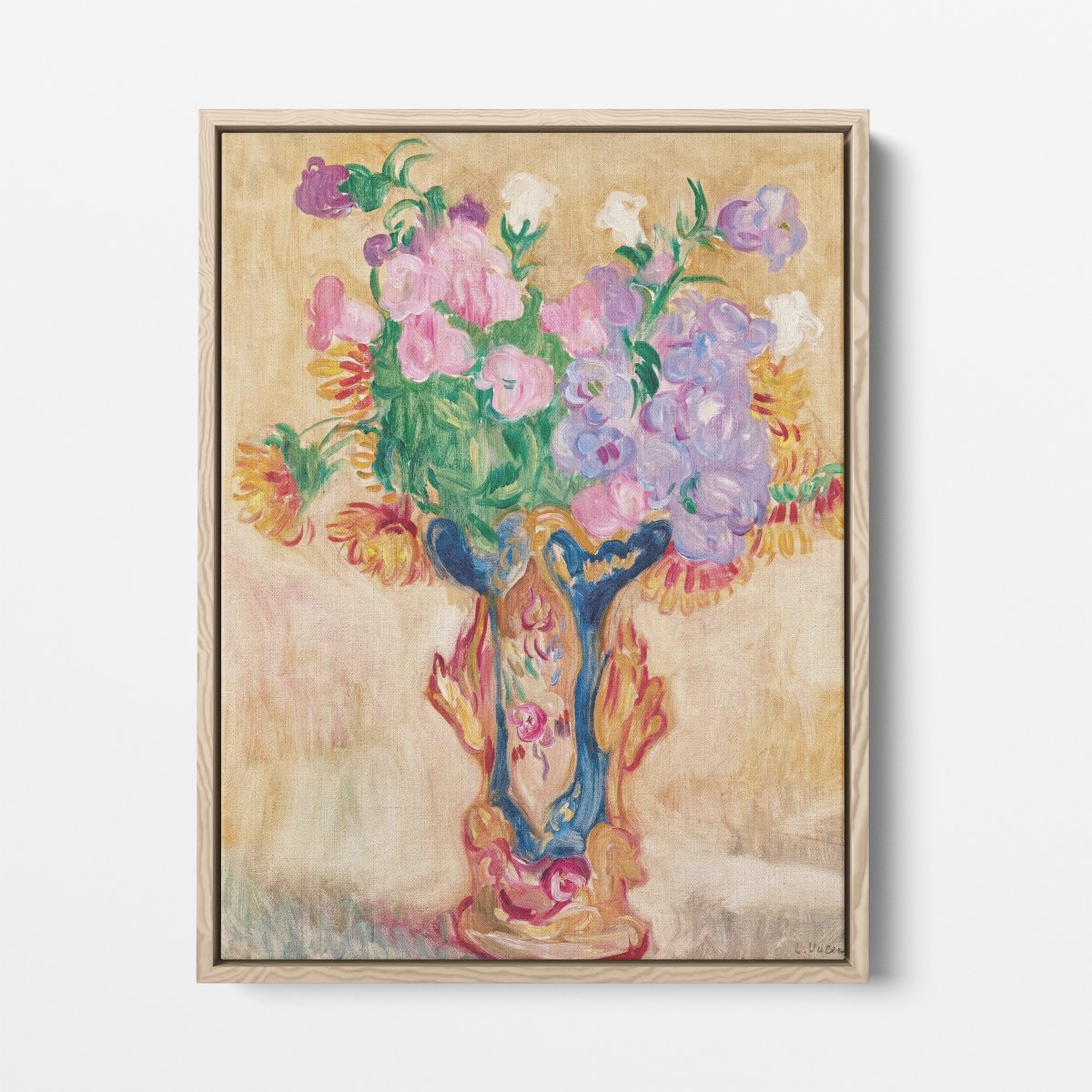 Large Bouquet in a Porcelain Vase | Louis Valtat | Ave Legato Art Prints