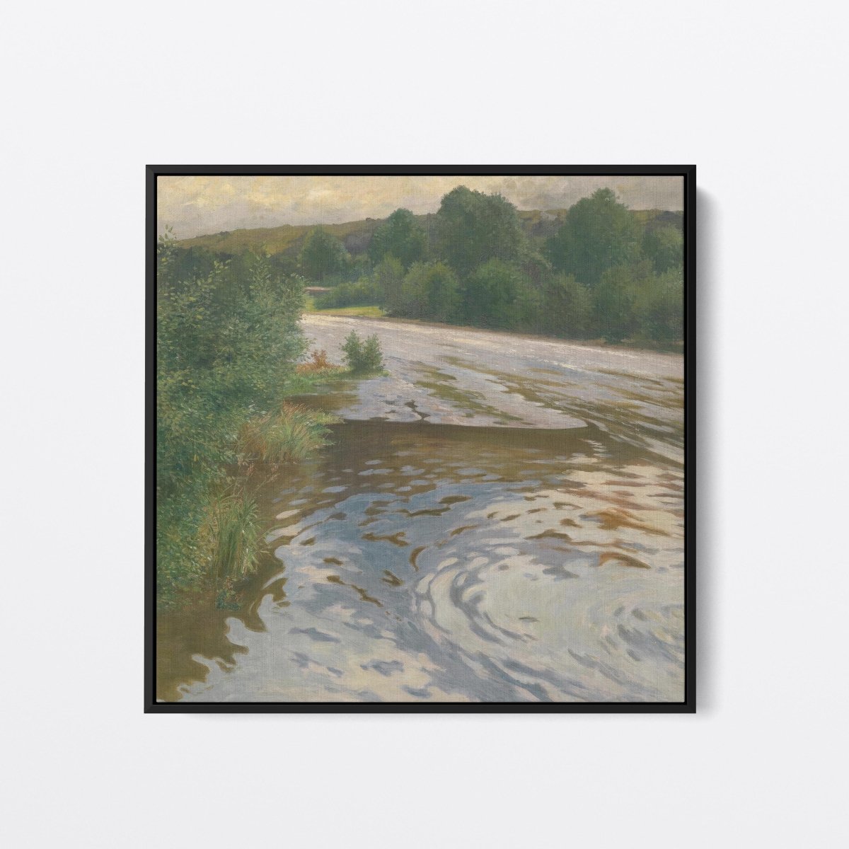 Large River Landscape | Adolf Kaufmann | Ave Legato Art Prints