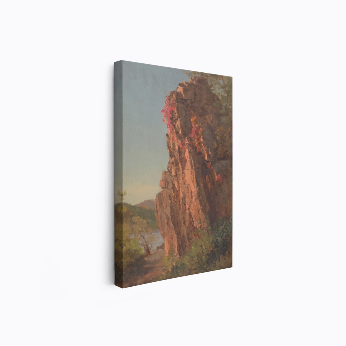 Large Rock Landscape, North Carolina | Frederic Church | Ave Legato Art Prints