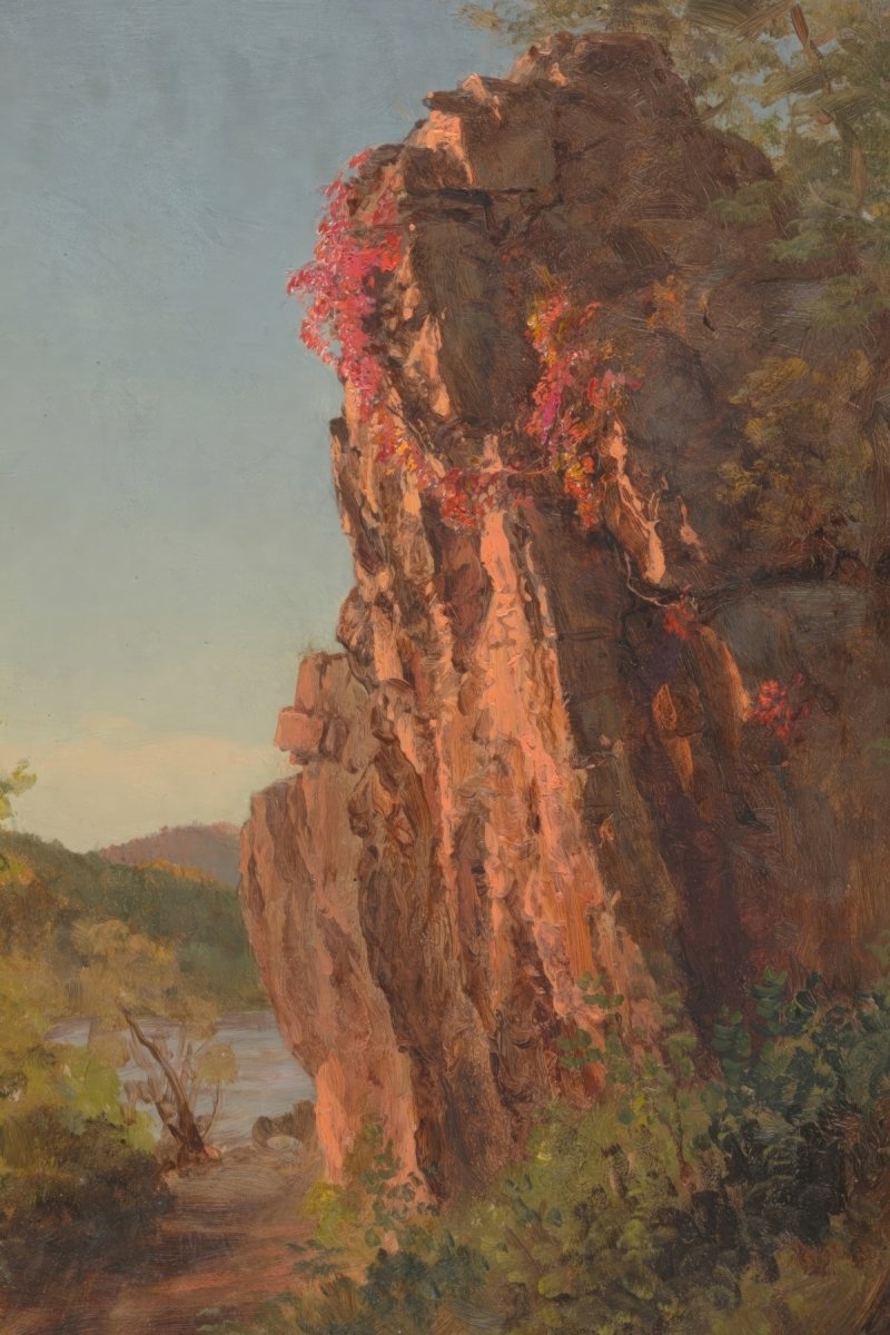 Large Rock Landscape, North Carolina | Frederic Church | Ave Legato Art Prints