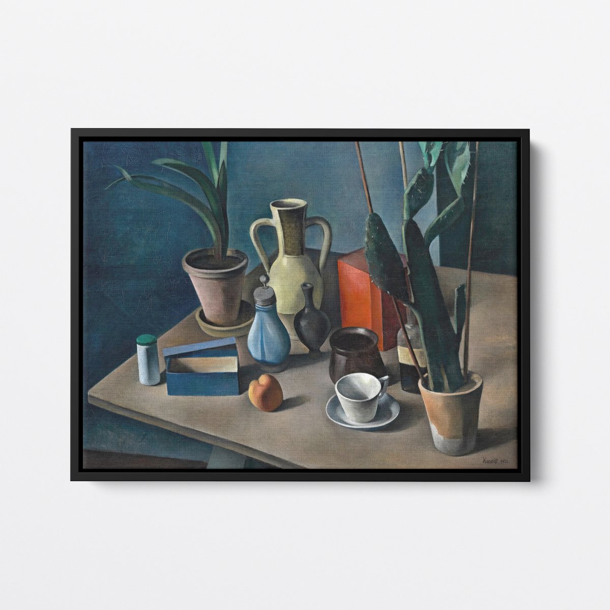 Large Still Life with Jugs | Alexander Kanoldt | Ave Legato Art Prints