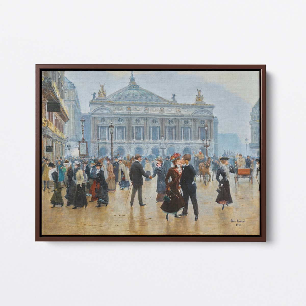 L'arrivée Des Midinettes | Jean Béraud | Ave Legato Art Prints