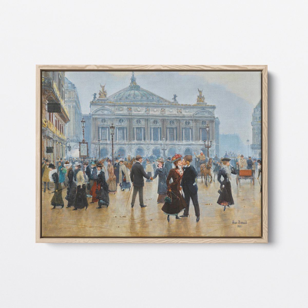 L'arrivée Des Midinettes | Jean Béraud | Ave Legato Art Prints