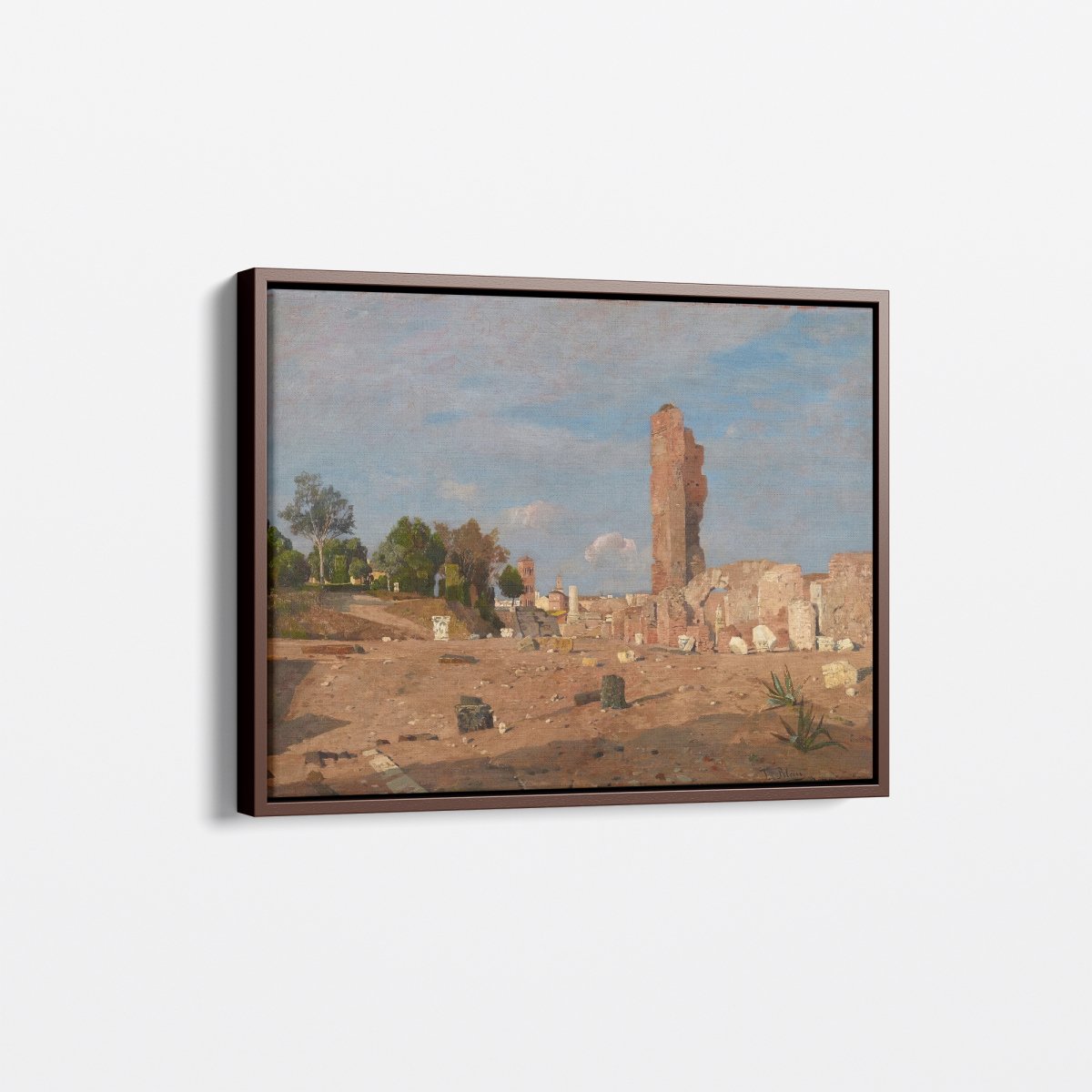 Late Afternoon on the Palatine Hill | Tina Blau | Ave Legato Art Prints