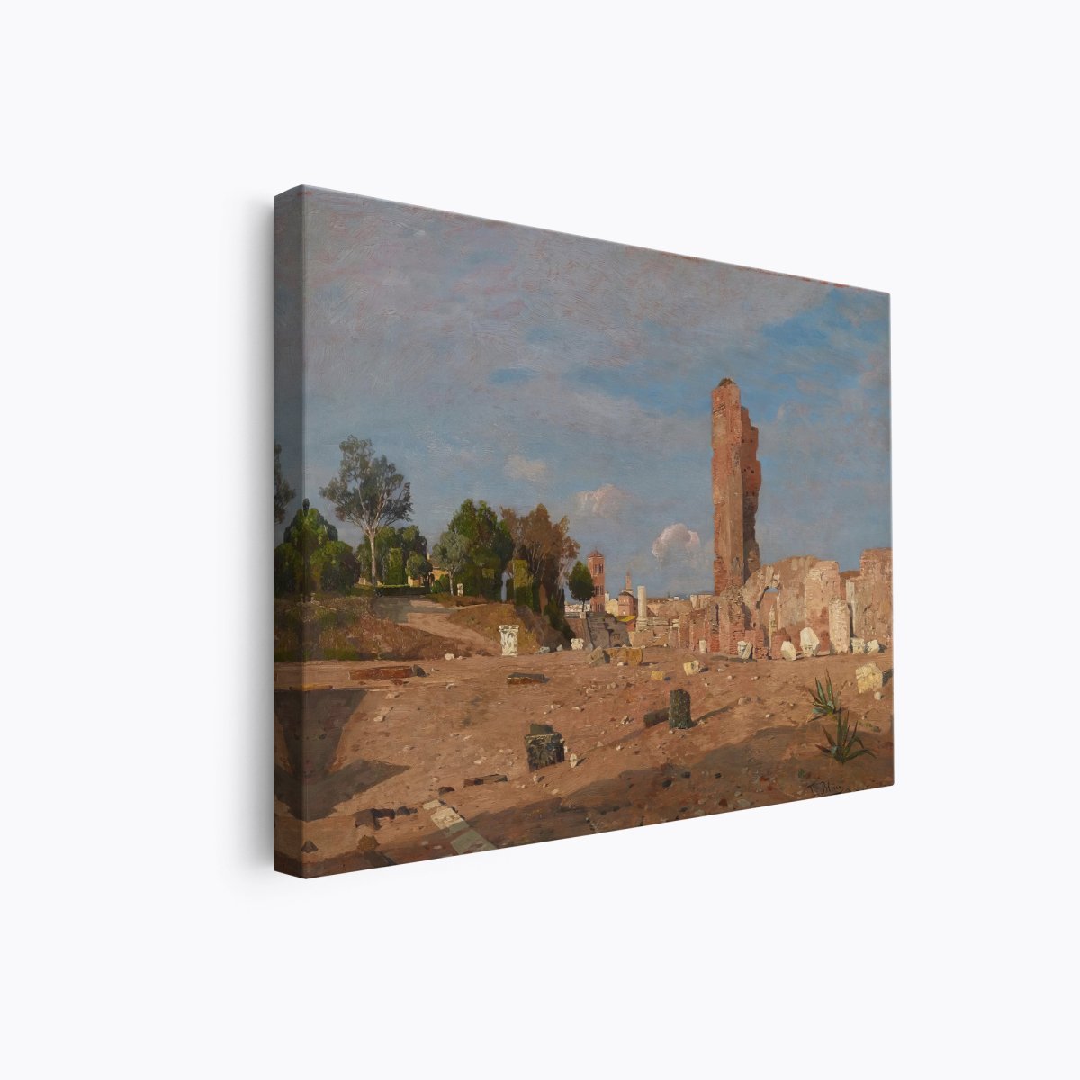 Late Afternoon on the Palatine Hill | Tina Blau | Ave Legato Art Prints