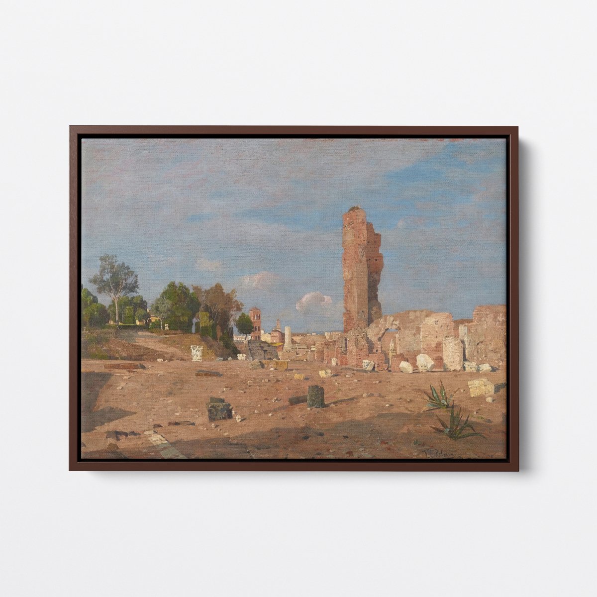 Late Afternoon on the Palatine Hill | Tina Blau | Ave Legato Art Prints