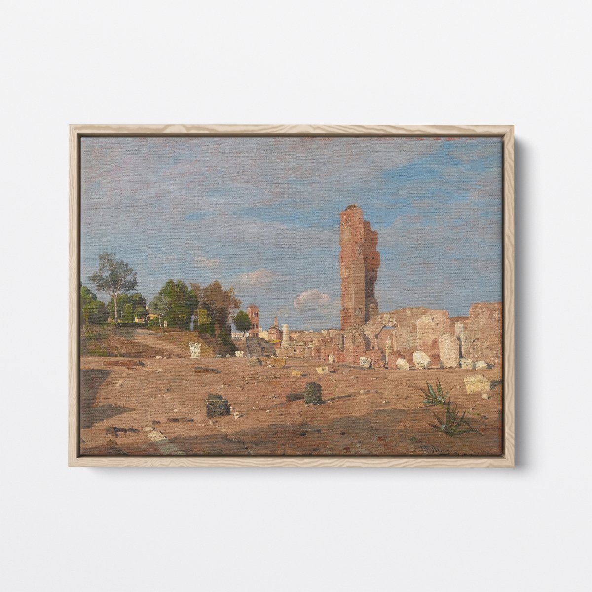 Late Afternoon on the Palatine Hill | Tina Blau | Ave Legato Art Prints