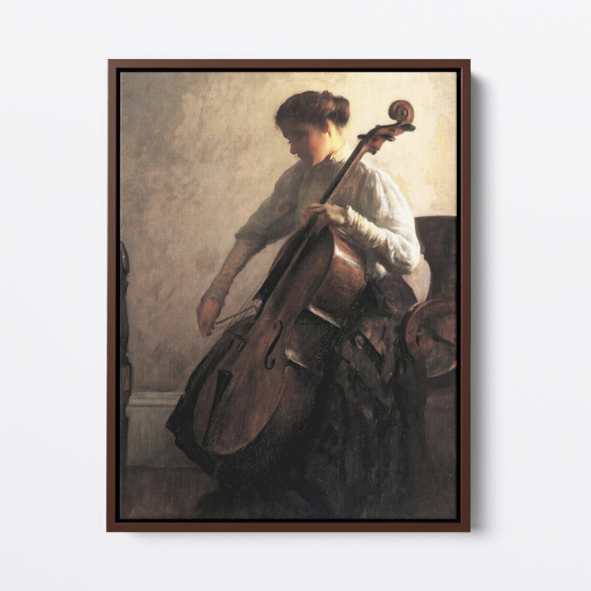Late Night Cellist | Joseph Rodefer DeCamp | Ave Legato Art Prints