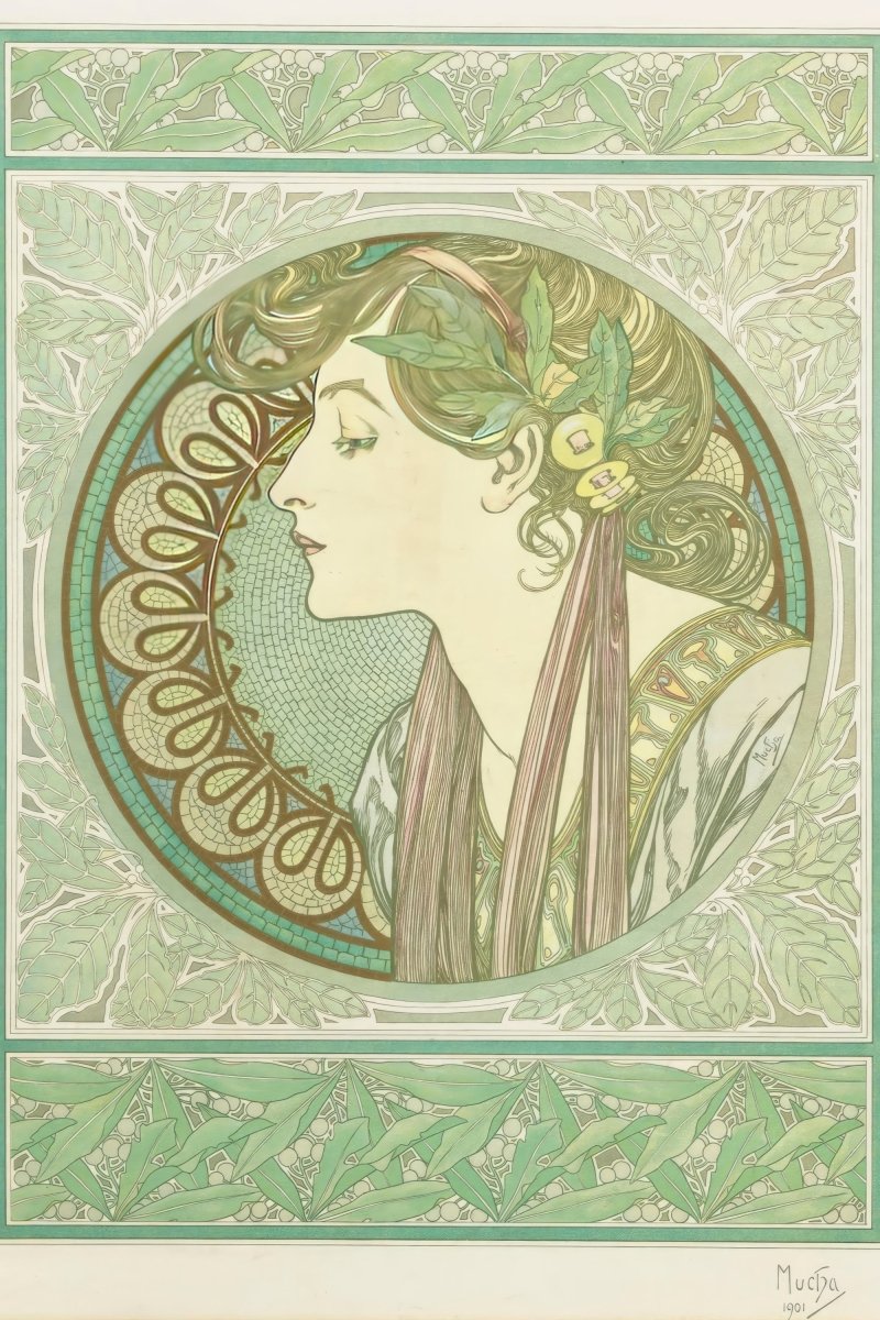 Laurel | Alphonse Mucha | Ave Legato Art Prints