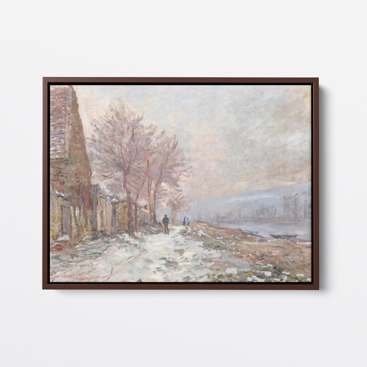 Lavacourt, Winter | Claude Monet | Ave Legato Art Prints