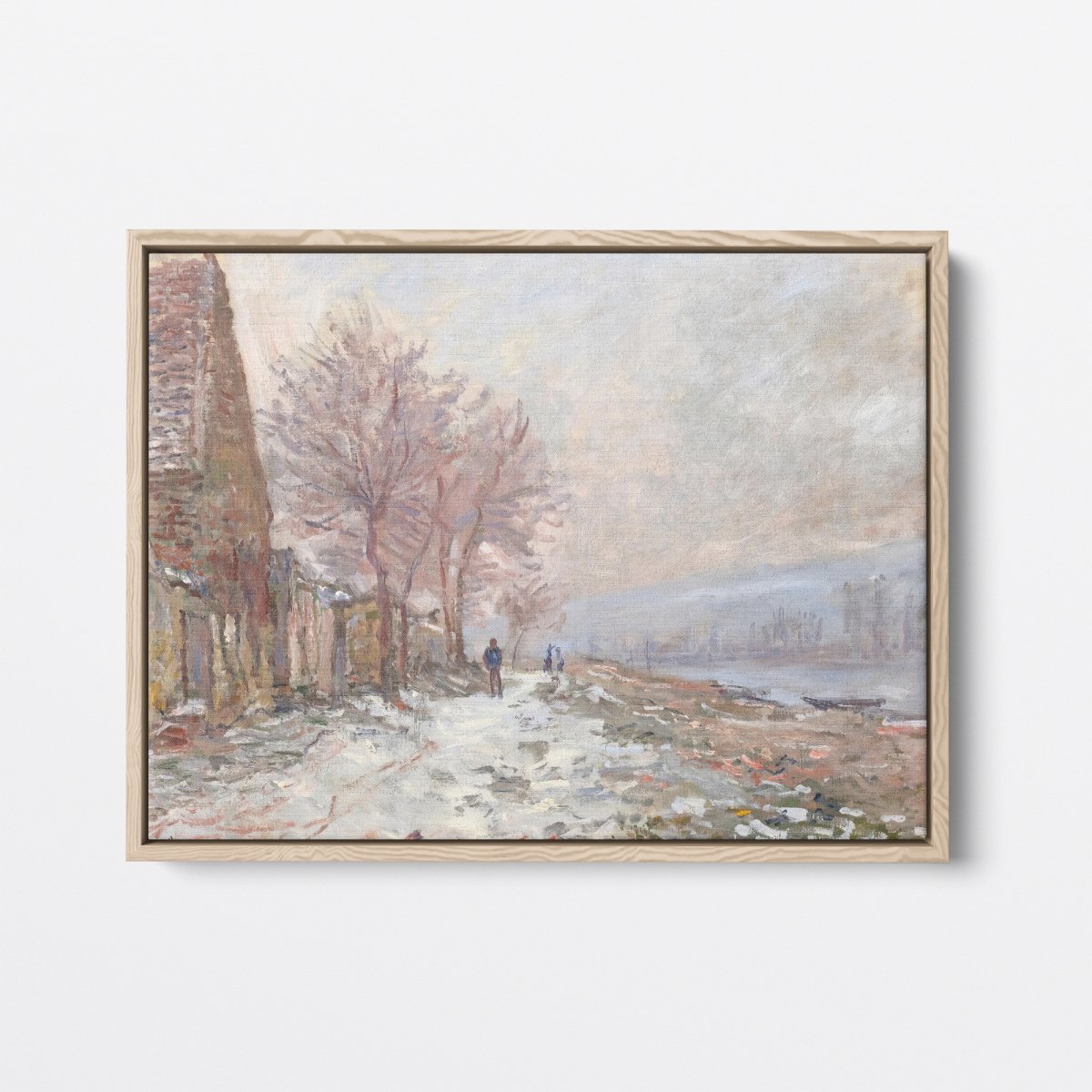 Lavacourt, Winter | Claude Monet | Ave Legato Art Prints