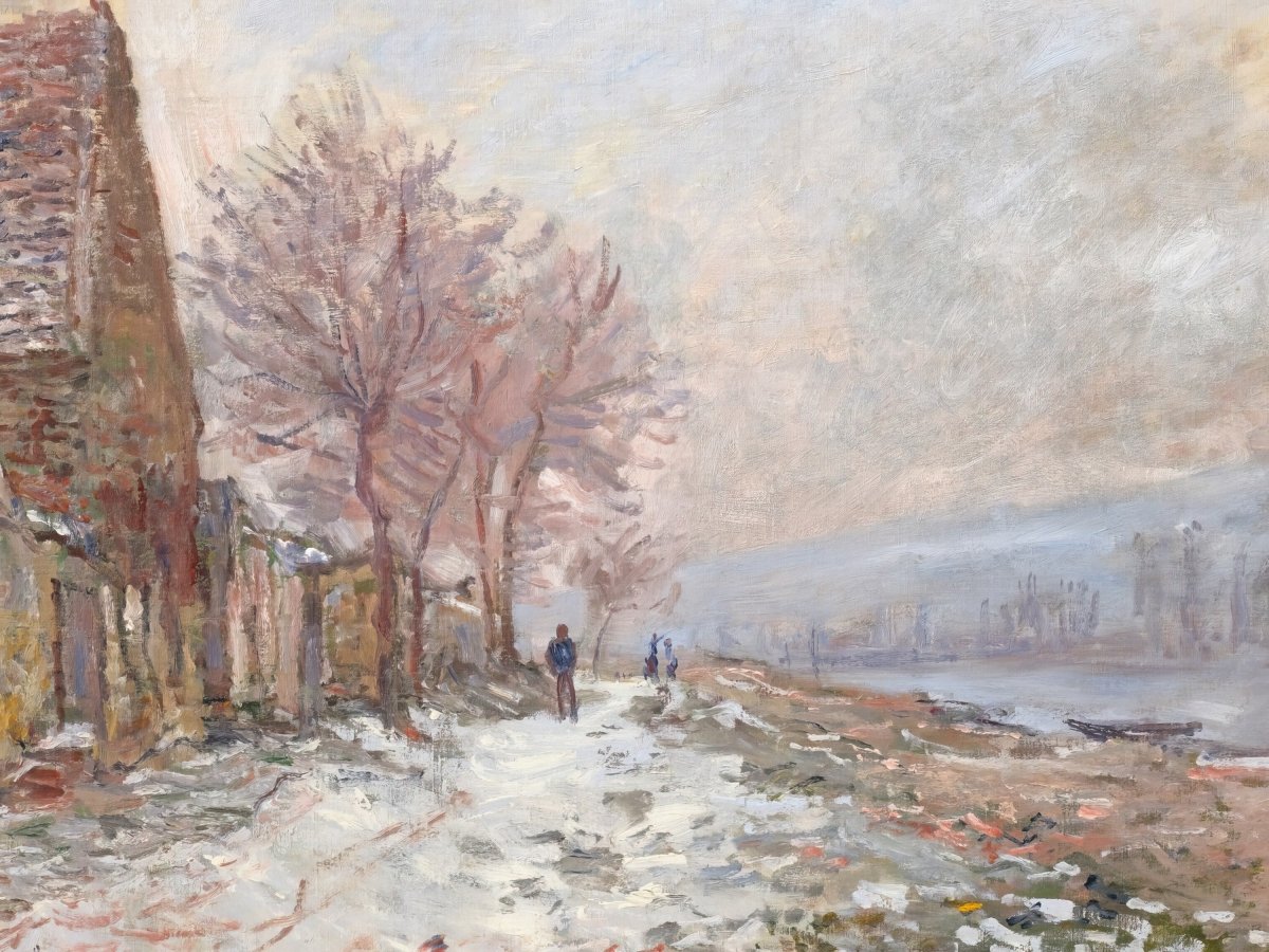 Lavacourt, Winter | Claude Monet | Ave Legato Art Prints