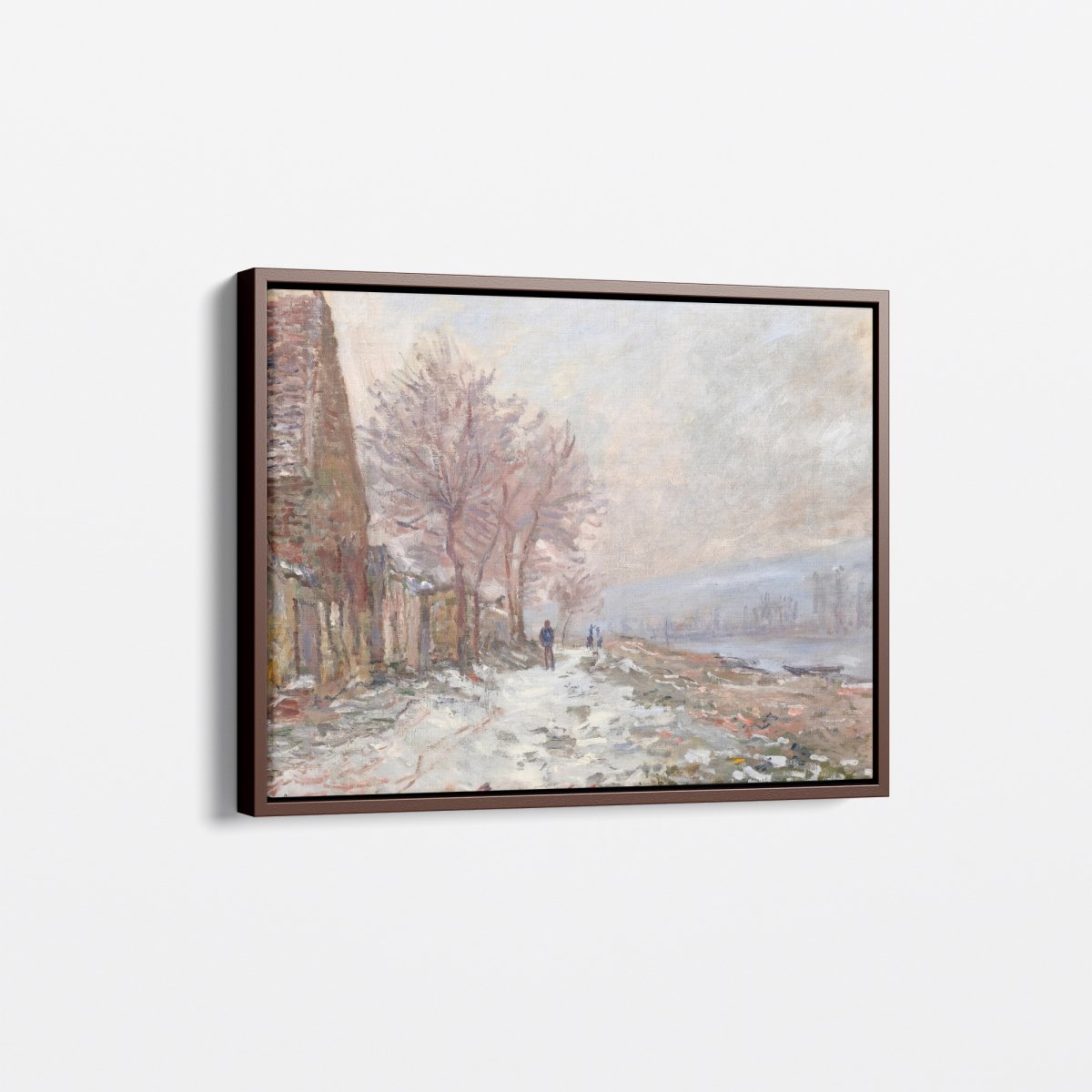 Lavacourt, Winter | Claude Monet | Ave Legato Art Prints