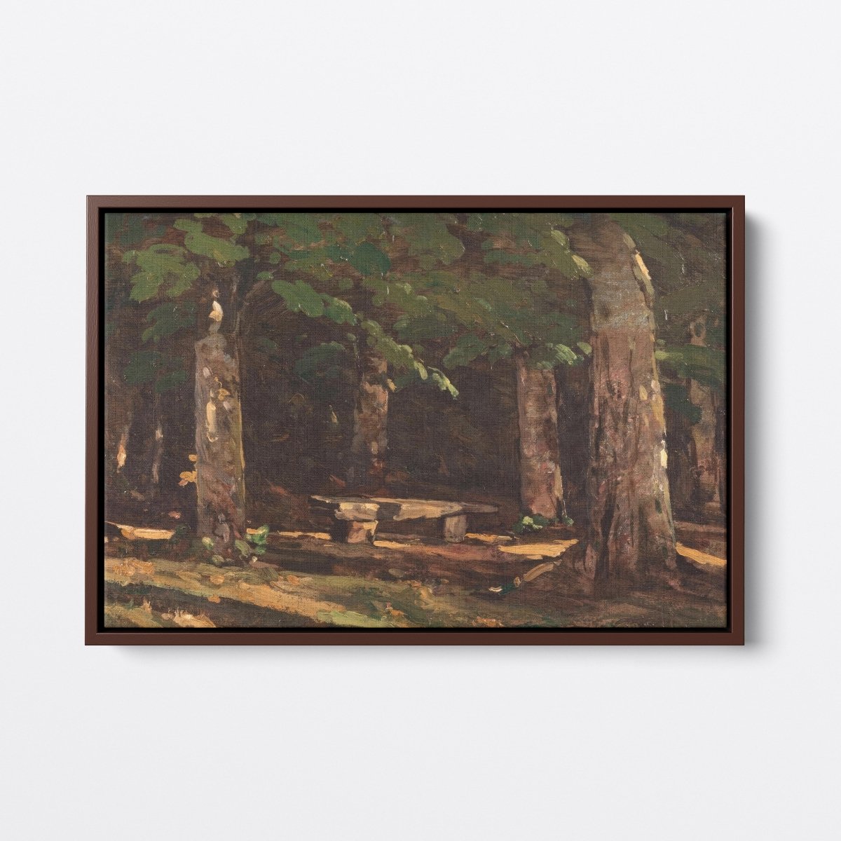 Le Banc | Henri - Joseph Harpignies | Ave Legato Art Prints