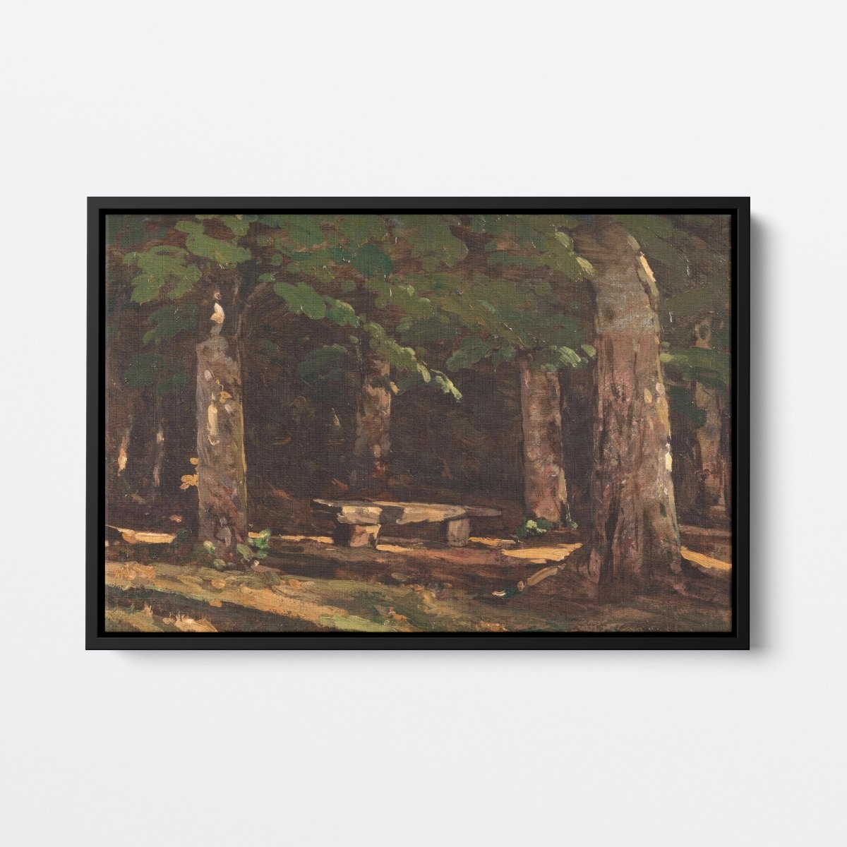 Le Banc | Henri - Joseph Harpignies | Ave Legato Art Prints