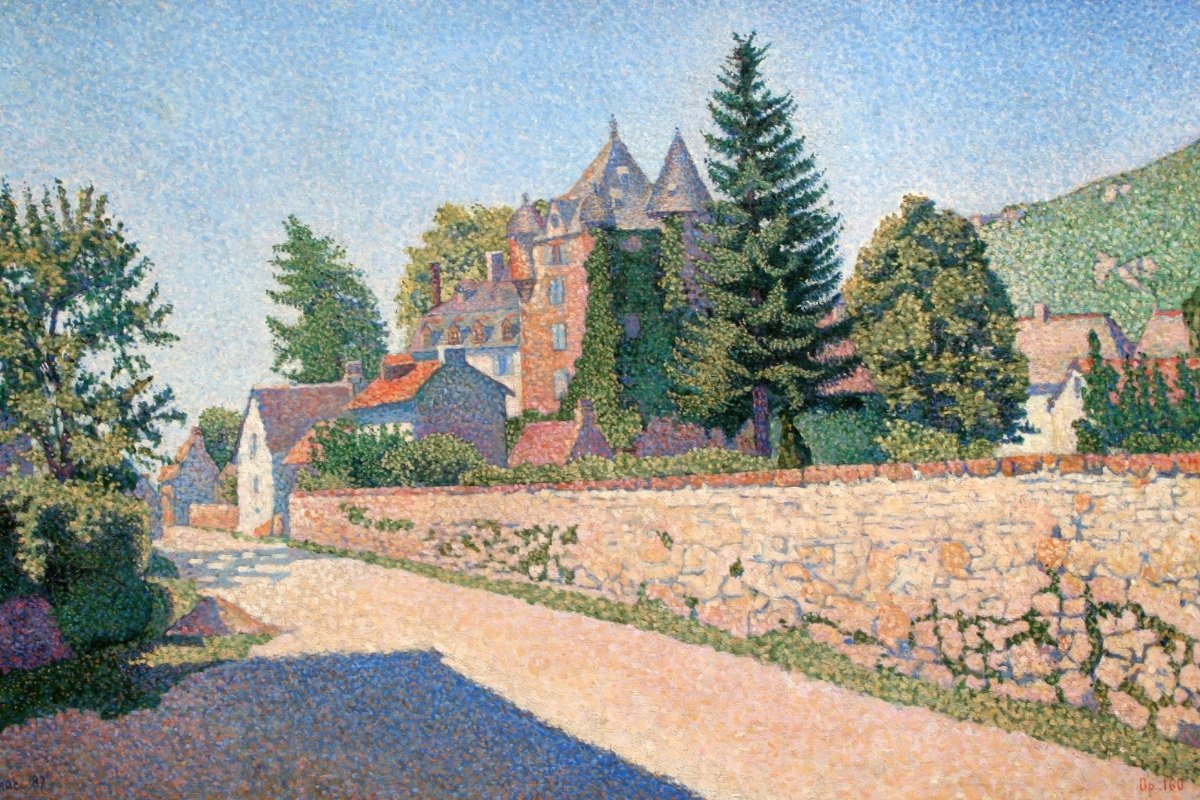 Le Château de Comblat | Paul Signac | Ave Legato Art Prints