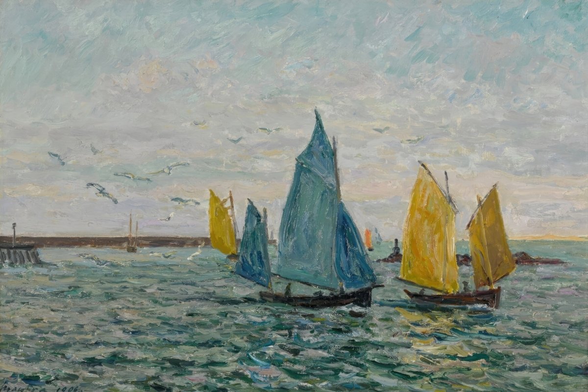 Le Croisic Sails | Henri Lebasque | Ave Legato Art Prints