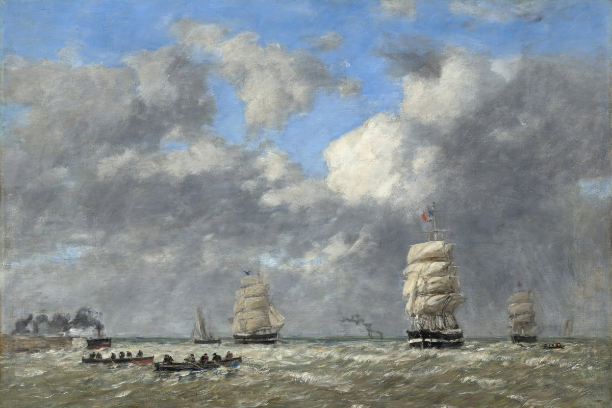 Le Havre, Normandy | Eugène Boudin | Ave Legato Art Prints