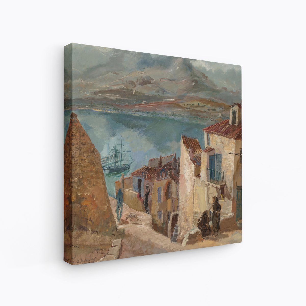 Le Port de Calvi | Alexandre Jacovleff | Ave Legato Art Prints