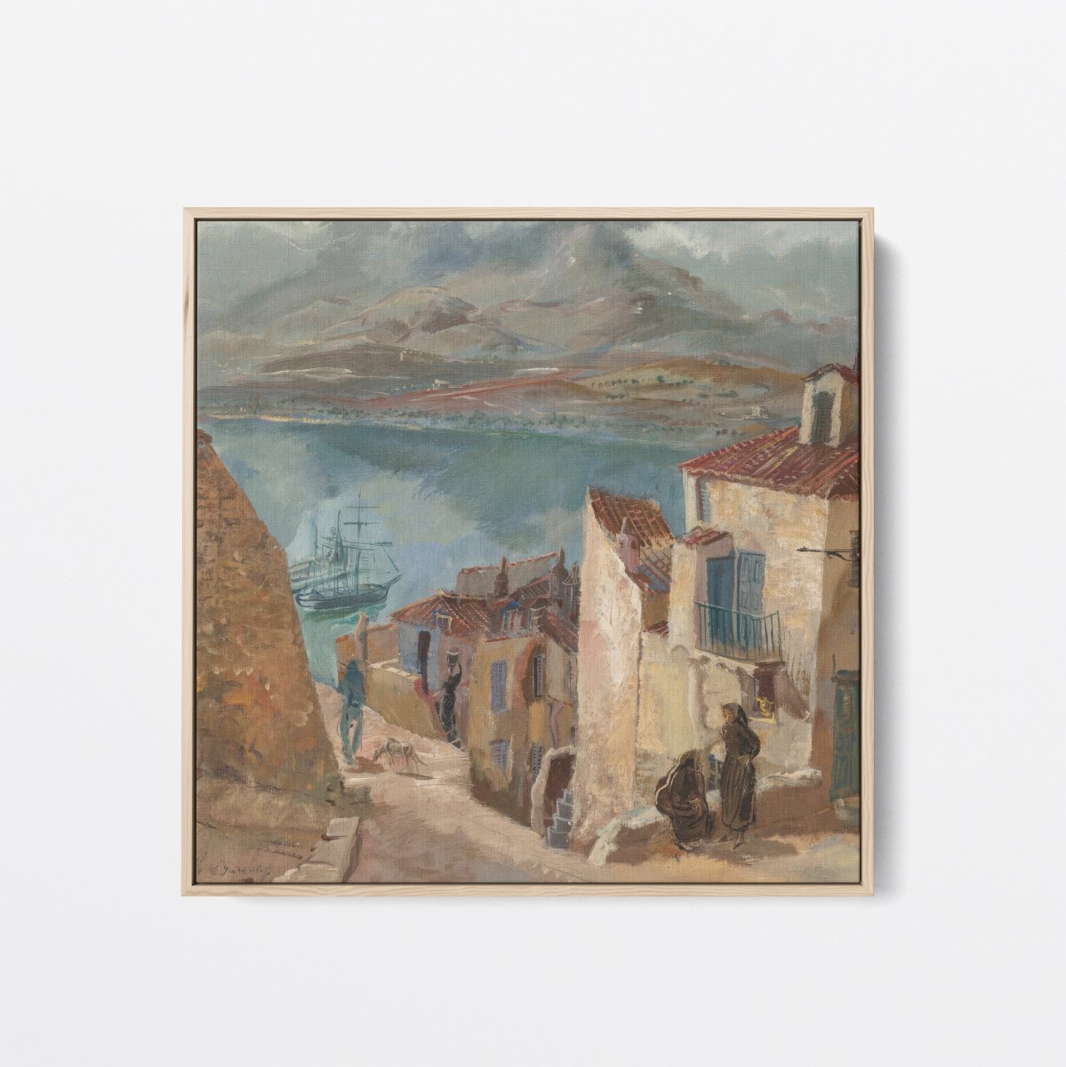 Le Port de Calvi | Alexandre Jacovleff | Ave Legato Art Prints