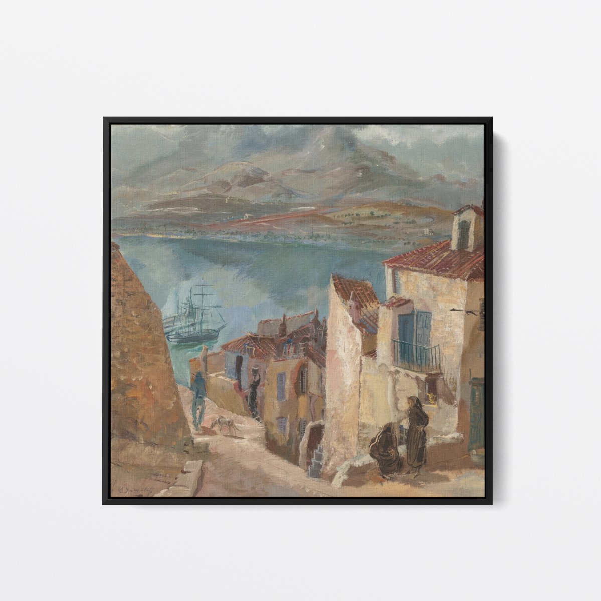 Le Port de Calvi | Alexandre Jacovleff | Ave Legato Art Prints