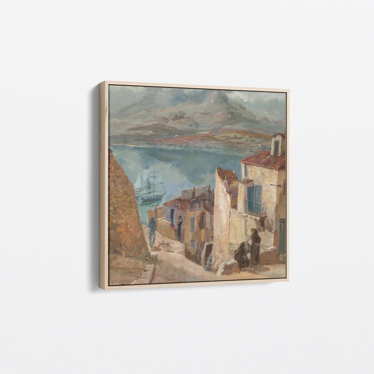 Le Port de Calvi | Alexandre Jacovleff | Ave Legato Art Prints