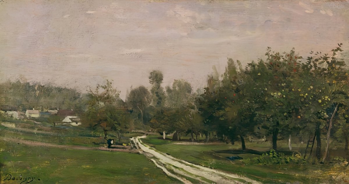 Leaving the Orchard | Charles Daubigny | Ave Legato Art Prints