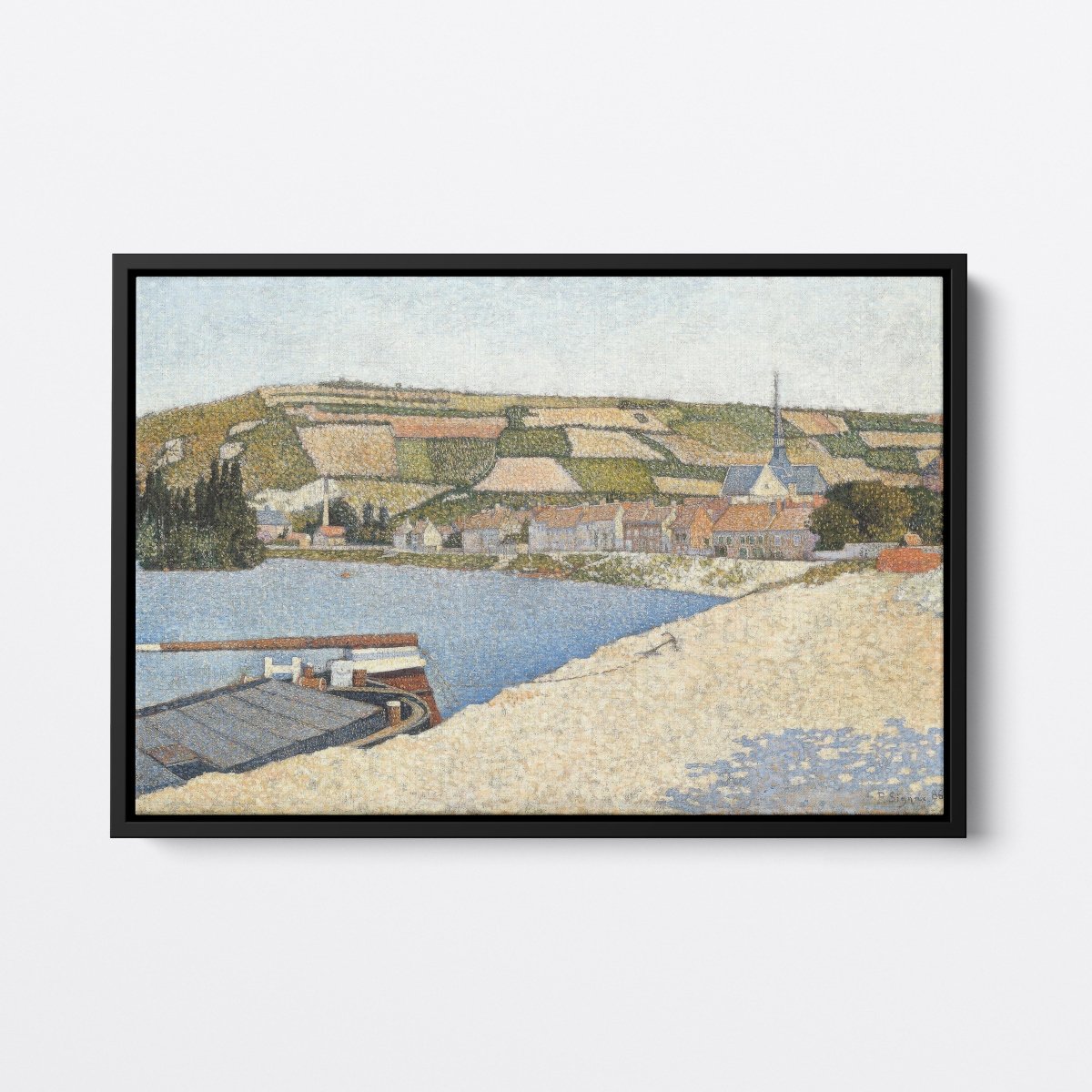 Les Andelys, Cote d'Aval | Paul Signac | Ave Legato Art Prints