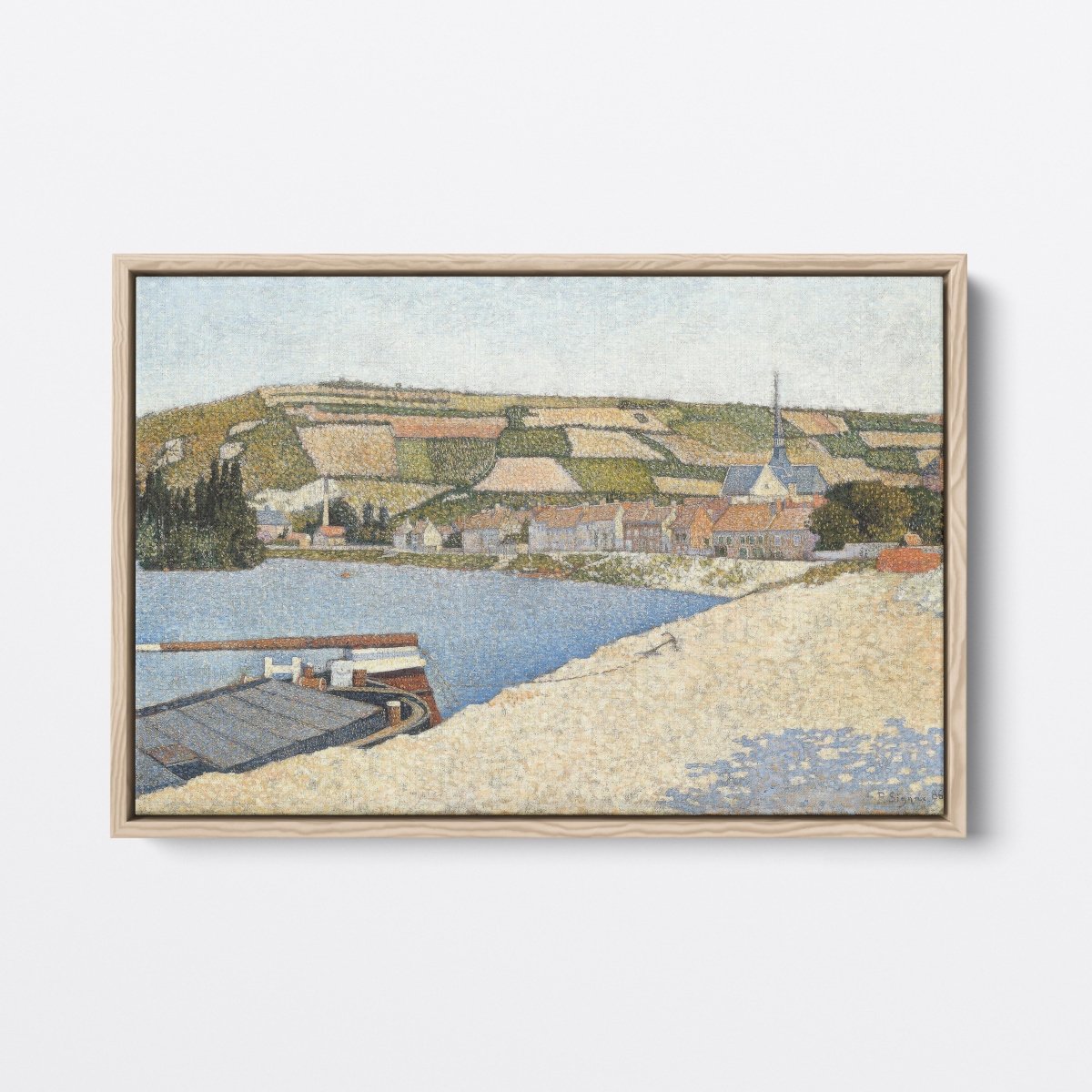 Les Andelys, Cote d'Aval | Paul Signac | Ave Legato Art Prints