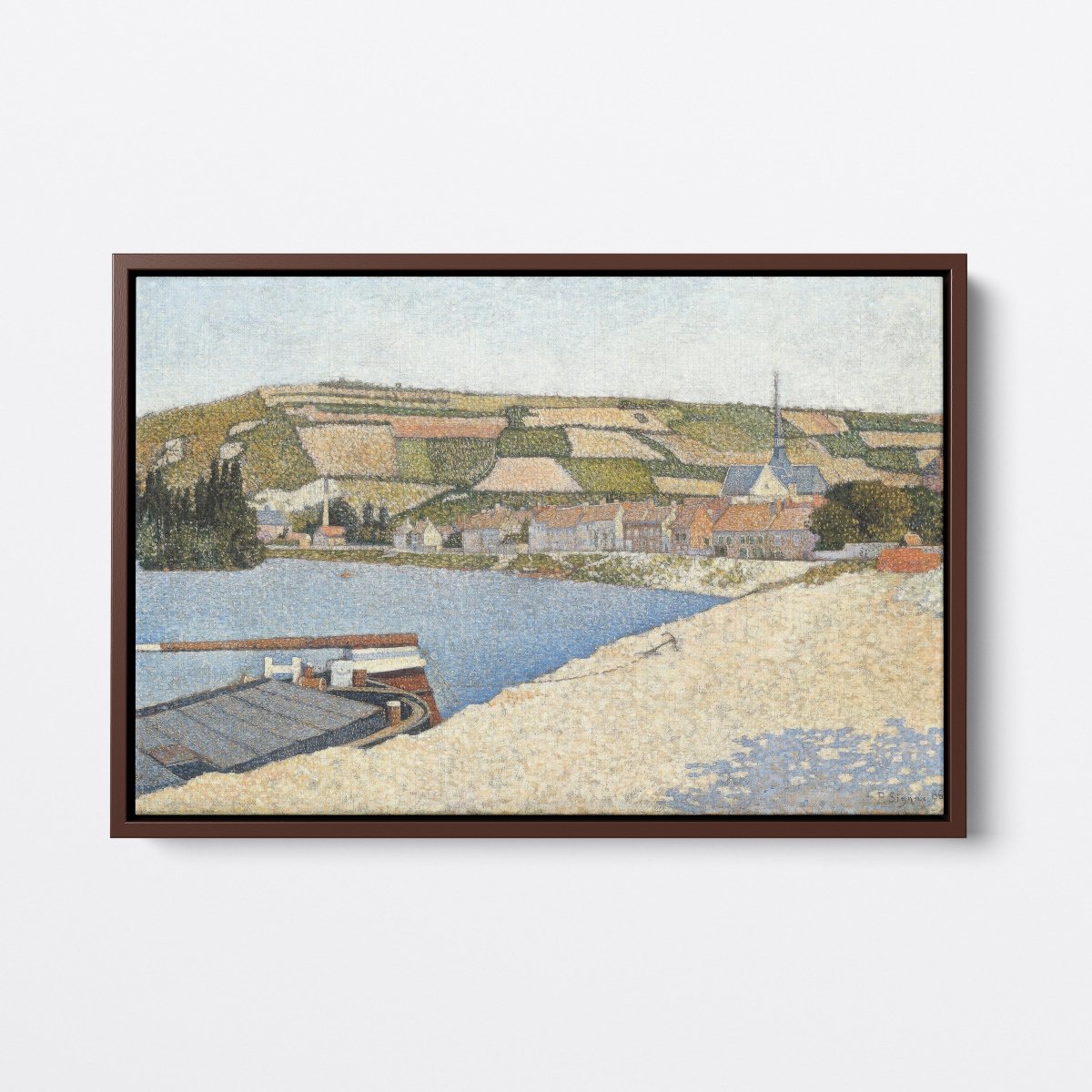 Les Andelys, Cote d'Aval | Paul Signac | Ave Legato Art Prints