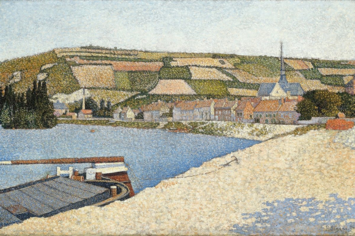 Les Andelys, Cote d'Aval | Paul Signac | Ave Legato Art Prints