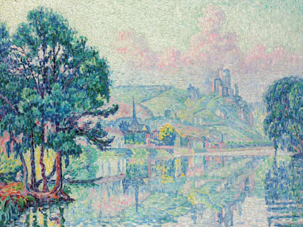 Les Andelys, Matin Été | Paul Signac | Ave Legato Art Prints