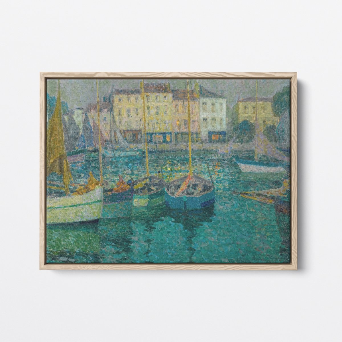 Les Barques à La Rochelle | Henri Le Sidaner | Ave Legato Art Prints