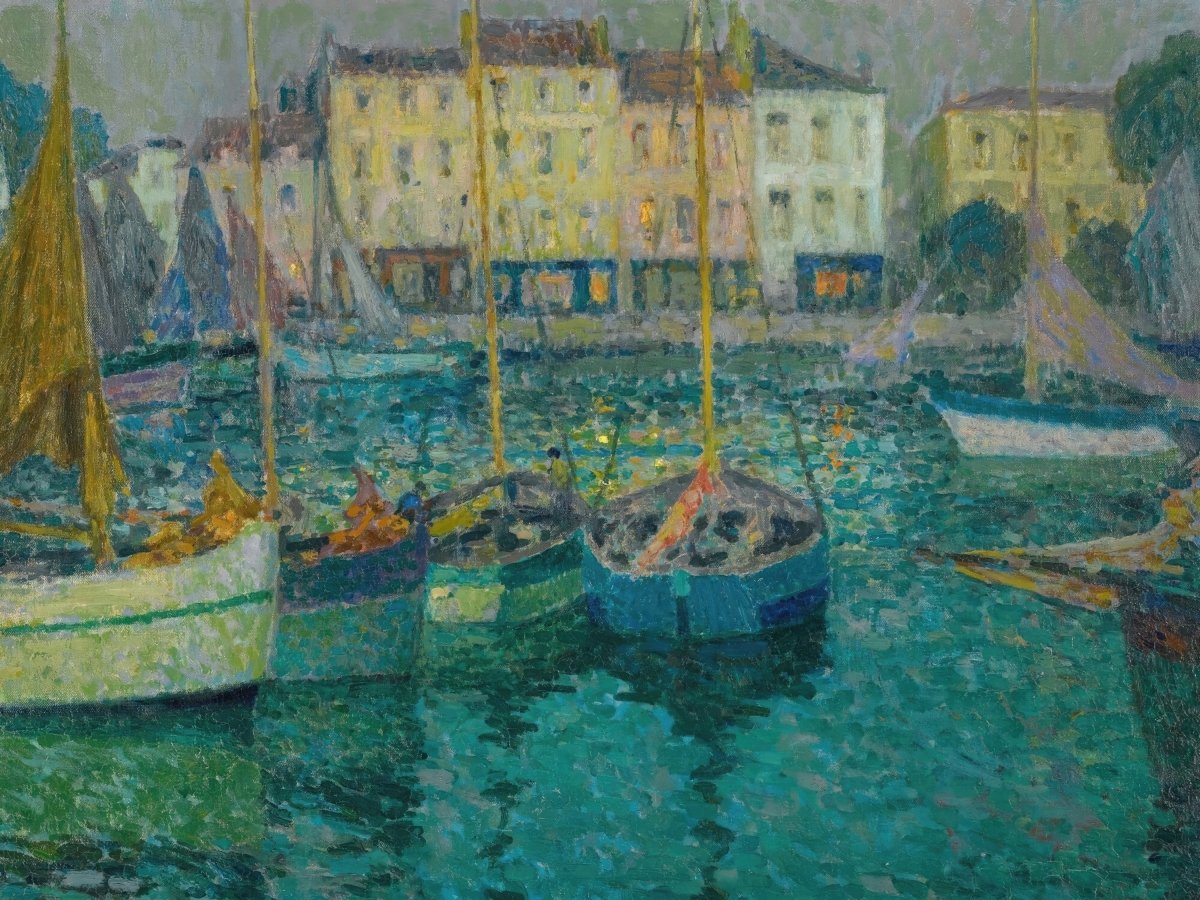 Les Barques à La Rochelle | Henri Le Sidaner | Ave Legato Art Prints