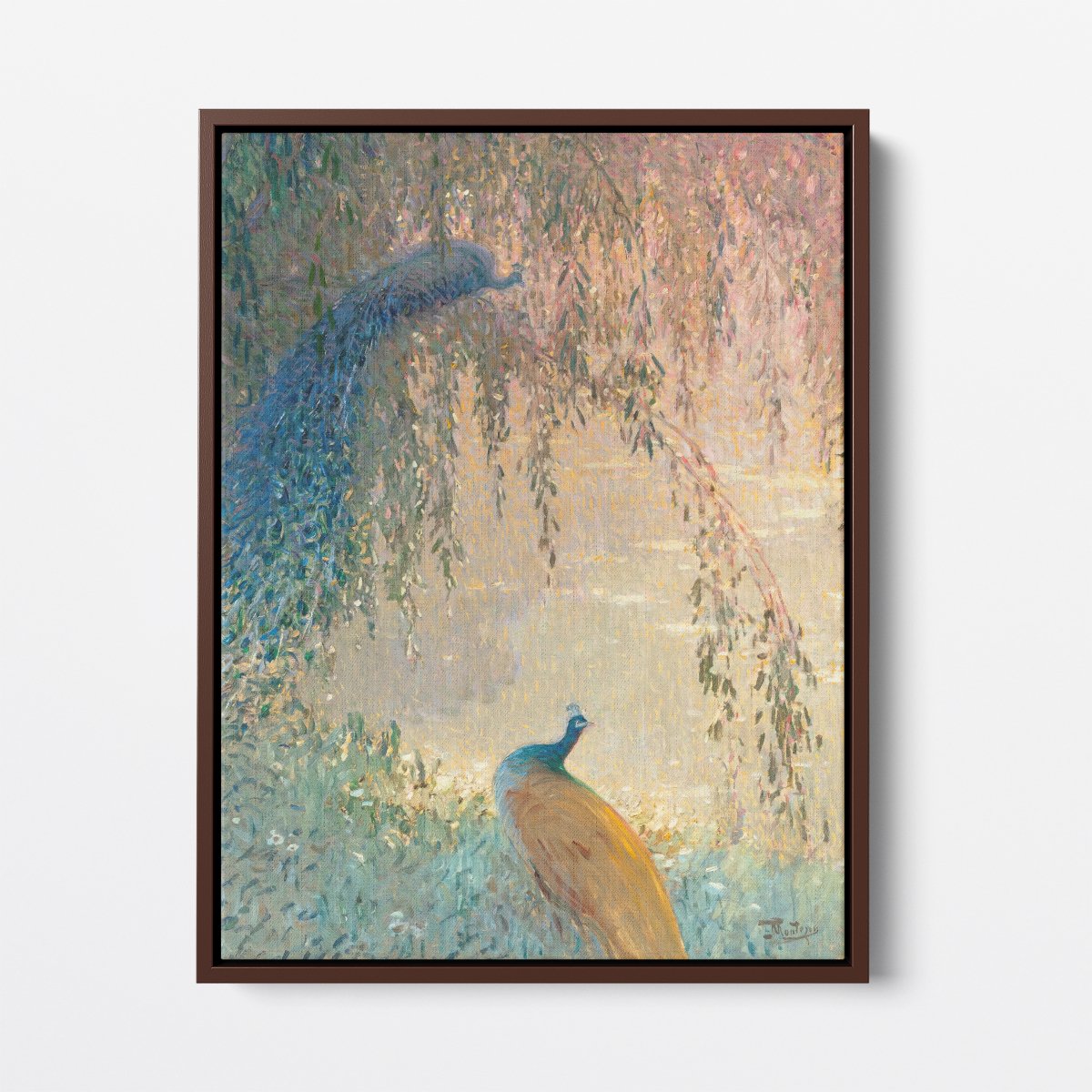 Les Paons (The Peacocks) | Pierre - Eugène Montézin | Ave Legato Art Prints