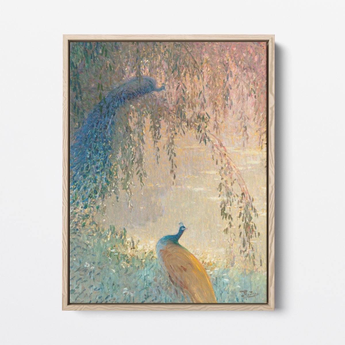 Les Paons (The Peacocks) | Pierre - Eugène Montézin | Ave Legato Art Prints