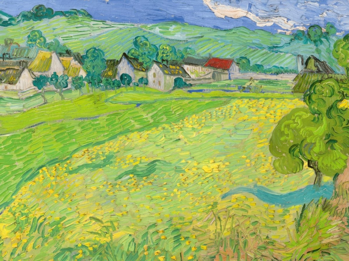 Les Vessenots Near Auvers | Vincent van Gogh | Ave Legato Art Prints