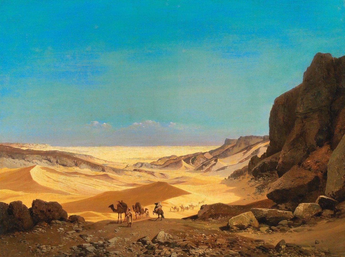 Libyan Desert Dunes | Carl Hasch | Ave Legato Art Prints